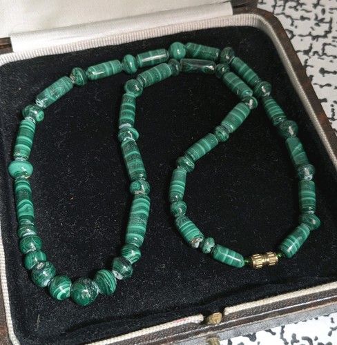 Vintage retro green malachite - vintage,
