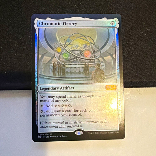 Chromatic orrery foil mythic - orrery,