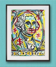 Colorful George Washington