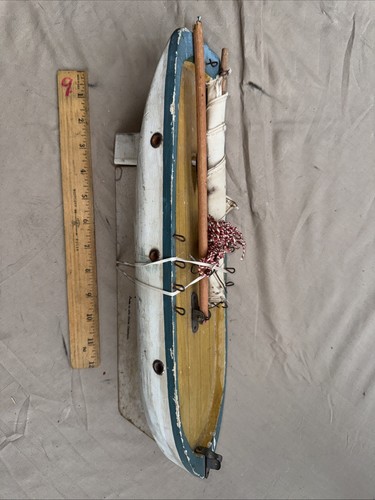 Vintage model pond - pond, sailing
