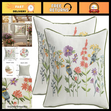 Vintage Floral Embroidered