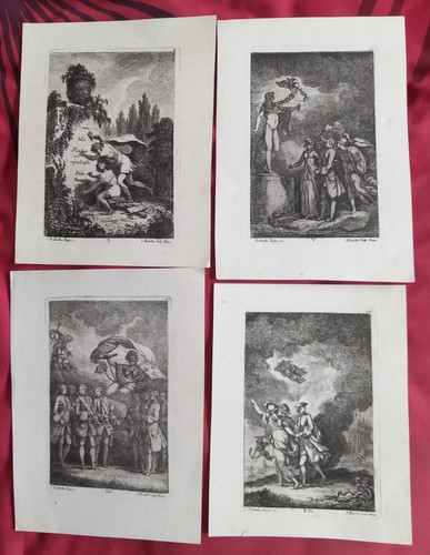 18thc etchings from nella - 18thc., "nella
