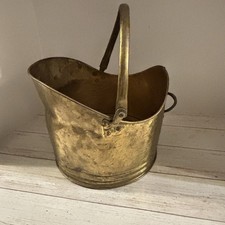 Vintage hammered brass Coal