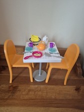 Barbie breakfast dining table - breakfast,