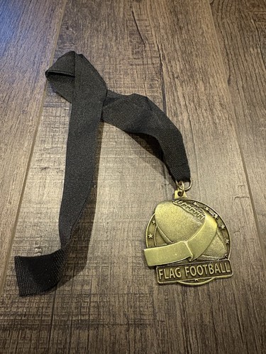 Flag football award medals - flag,