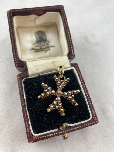 Vintage 925 silver gilt