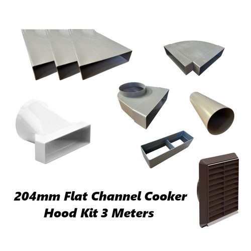 204mm flat channel - 204mm,