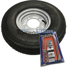 Spare 4.00/8 wheel and tyre for Daxara 107 trailer & support / carrier