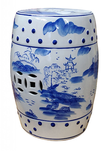 Oriental chinese blue white - oriental,