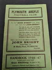 PLYMOUTH ARGYLE FOOTBALL CLUB