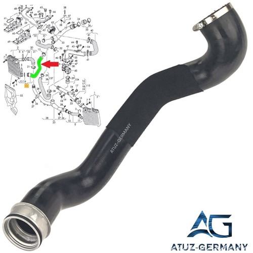 Turbo hose charge - air, for