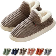 Pluffi Cozy Stylish Slipper Pluffi Slipper Booties Winter Warm Fuzzy Thick-Soles