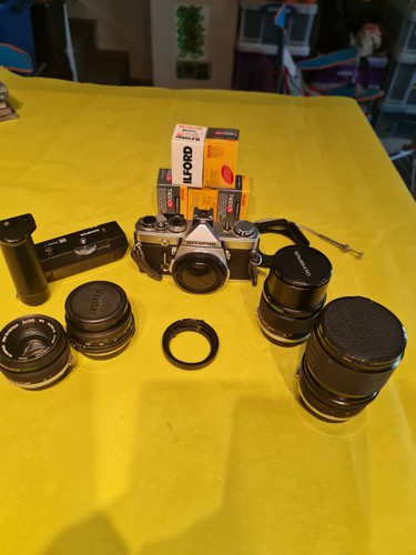 Olympus om1 slr camera with - with, 4