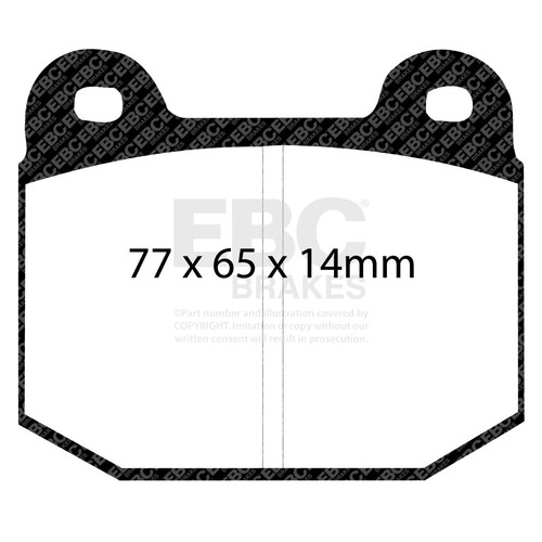Ebc dp5197 2ndx - pad, set