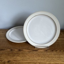 Denby Natural Canvas Side Plates x2 