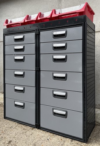 Van racking shelving - van, drawers