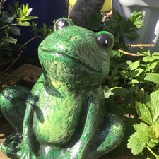 Handmade Happy Frog Garden