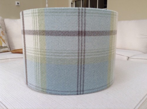 Tartan check lamp shade - tartan, porter