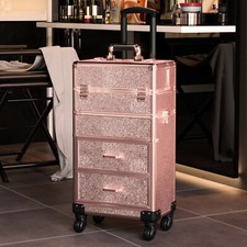 Large Makeup Trolley Case