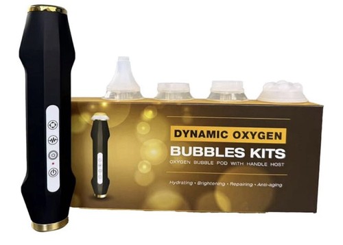 Oxygen bubble machine with - oxygen,