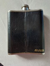 6oz Hip Flask in Genuine Real