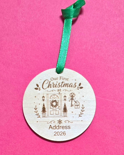 Our first christmas new - our,