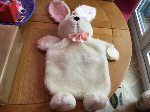 White soft bunnie rabbit - white,