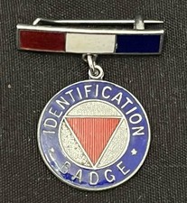 Vintage Antique Enamel Pin Hat