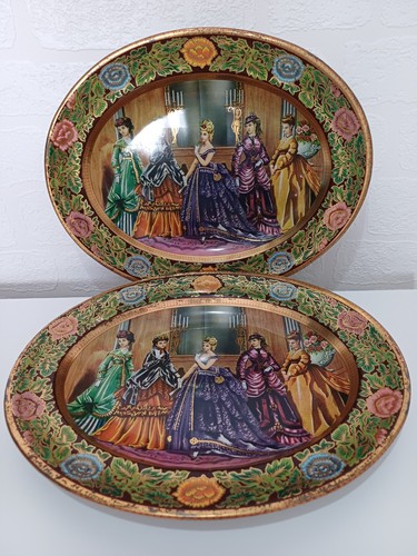 Daher decorated ware tin oval - daher,