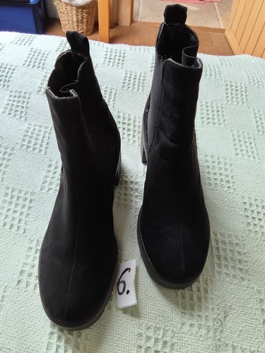 Topshop women black suede - black,