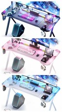 Gaming Desk With LED Lights