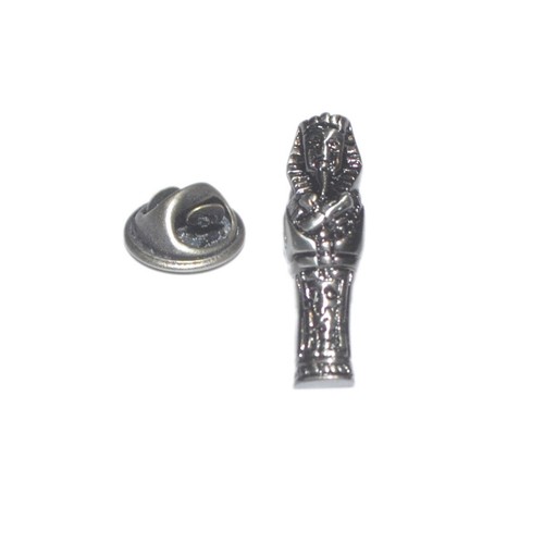 Egyptian sarcophagus lapel pin - sarcophagus,