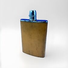 Hip Flask Bottle Brown Leather
