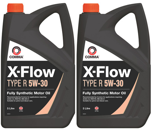 Comma flow type r - 2x, x-flow