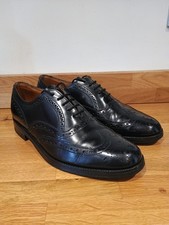 Loake Black Leather Executive Shoes