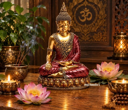 Thai buddha meditating - buddha,