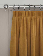 M&S Pencil Pleat Velvet