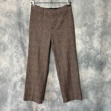 ZARA Brown Blend Wool Tweed