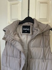 Go.G.G Beige Padded Bodywarmer