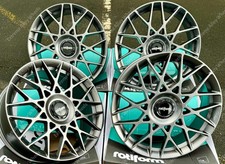 Alloy Wheels 19" BLQ-C For Lexus Es Gs Is Ls Nx Rc Sc Ux Models 5x114 Grey