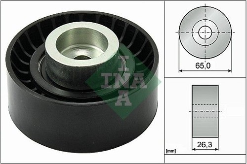 Ribbed belt deflection guide - v-ribbed, deflection/guide