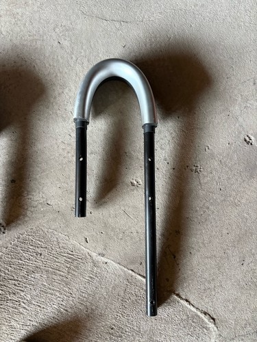 Left silver roof hoop - left,
