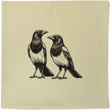 40cm x 40cm 'Magpie Couple'