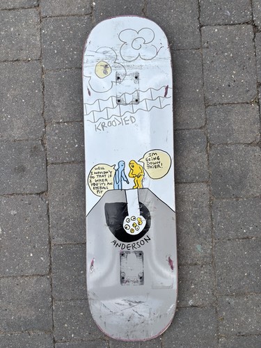 Krooked manderson skateboard - krooked,