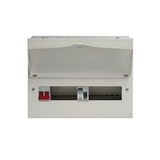 Crabtree Metal Consumer Unit 516/2883B 100A DP Isolator 80A 30mA RCD 16W 8+8 SL