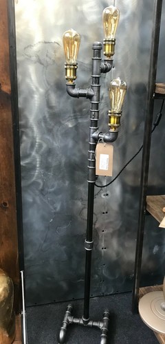 Industrial floor lamp - floor,