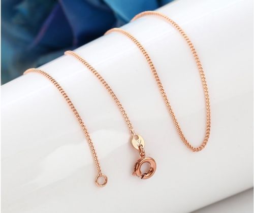 9ct rose gold plated ladies - rose,