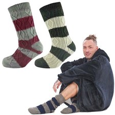 Mens Chunky Slipper Socks
