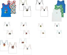 Boys vest underwear Character