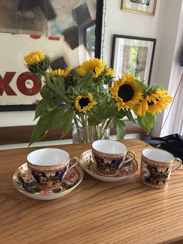 Antique spode porcelain cups - antique,